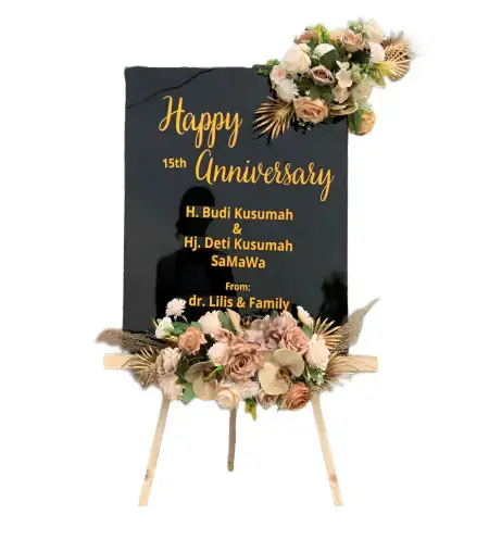 Papan Bunga Akrilik Gembong